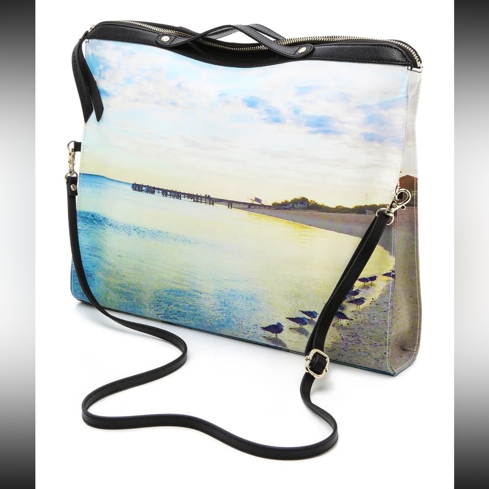 TWELFTH STREET BY CYNTHIA VINCENT La Jolla Bankers Clutch Shoulder Bag